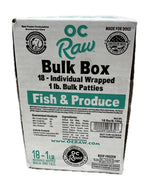 Load image into Gallery viewer, OC Raw Fish & Produce 18lbs