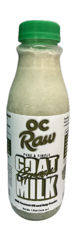 Load image into Gallery viewer, OC Raw Goat Milk - 16oz (Green)