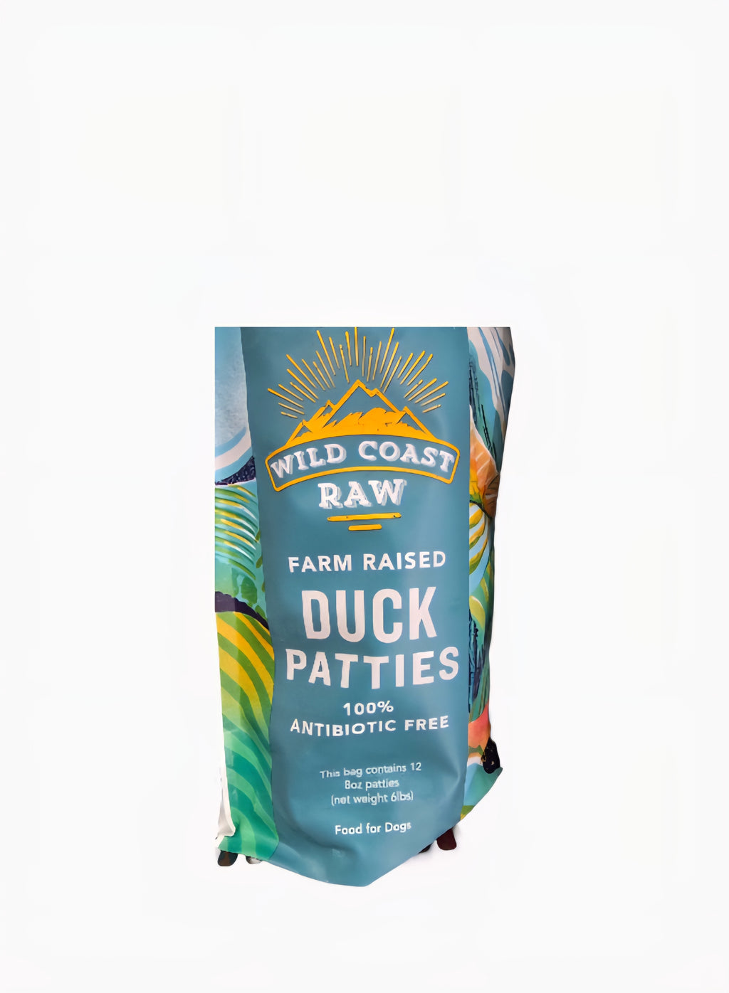 Wild Coast Farm Raised Duck 6lb Patties