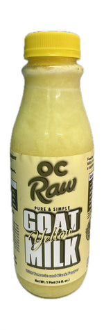 Load image into Gallery viewer, OC Raw Goat Milk - 16oz (Yellow)