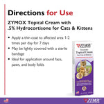 Load image into Gallery viewer, ZYMOX Enzymatic Topical Cream with .5% Hydrocortisone for Cats &amp; Kittens
