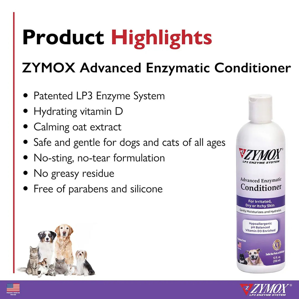 ZYMOX Advanced Enzymatic Conditioner - 12 oz