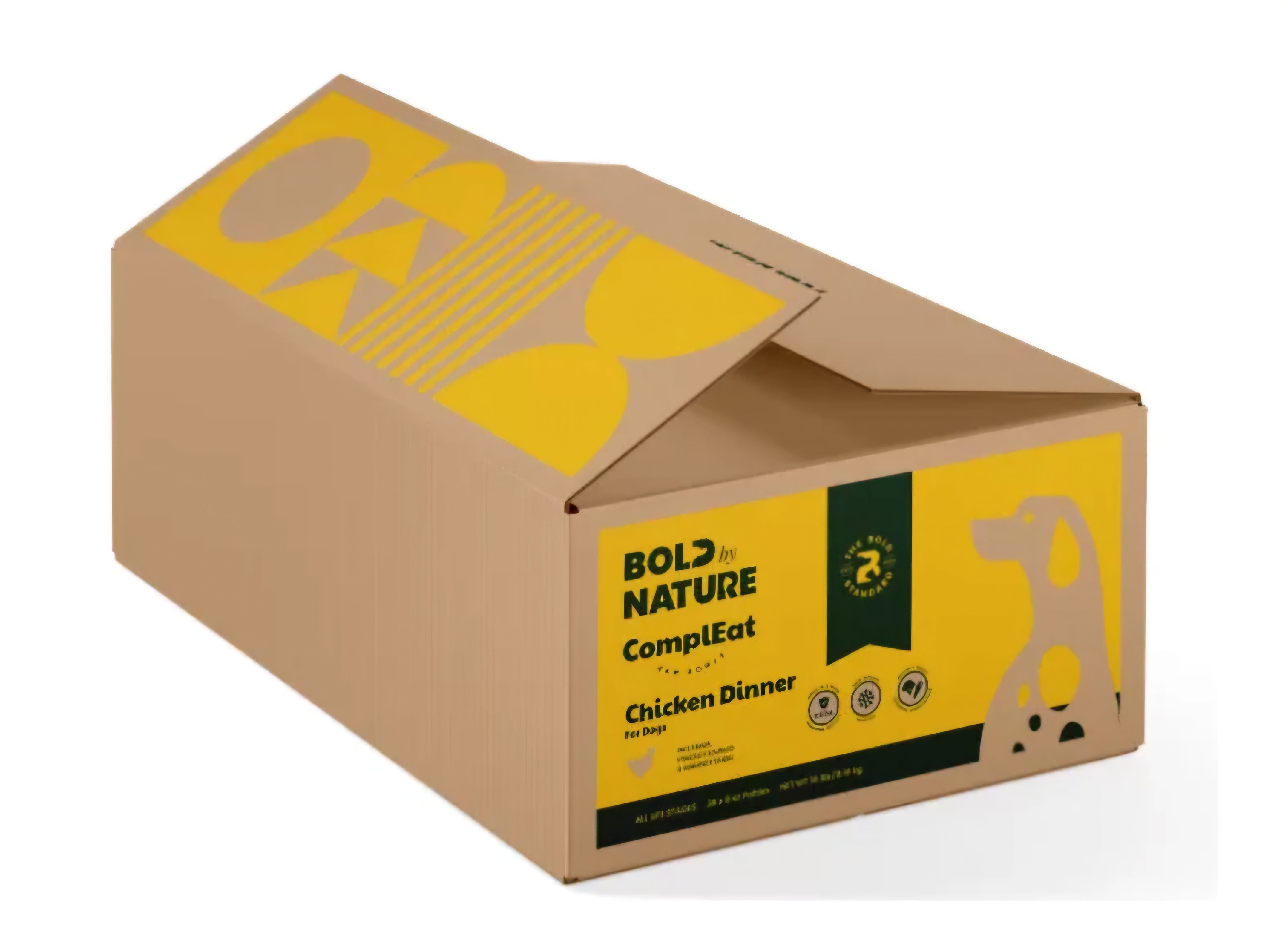 Bold By Nature Chicken Box 18lbs (8oz, 36 patties)