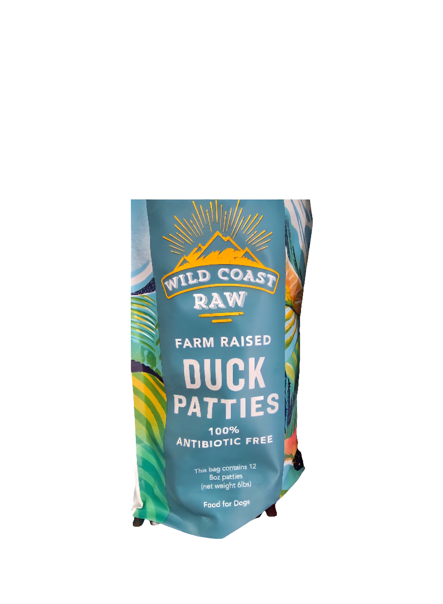 Wild Coast Farm Raised Duck 6lb Patties