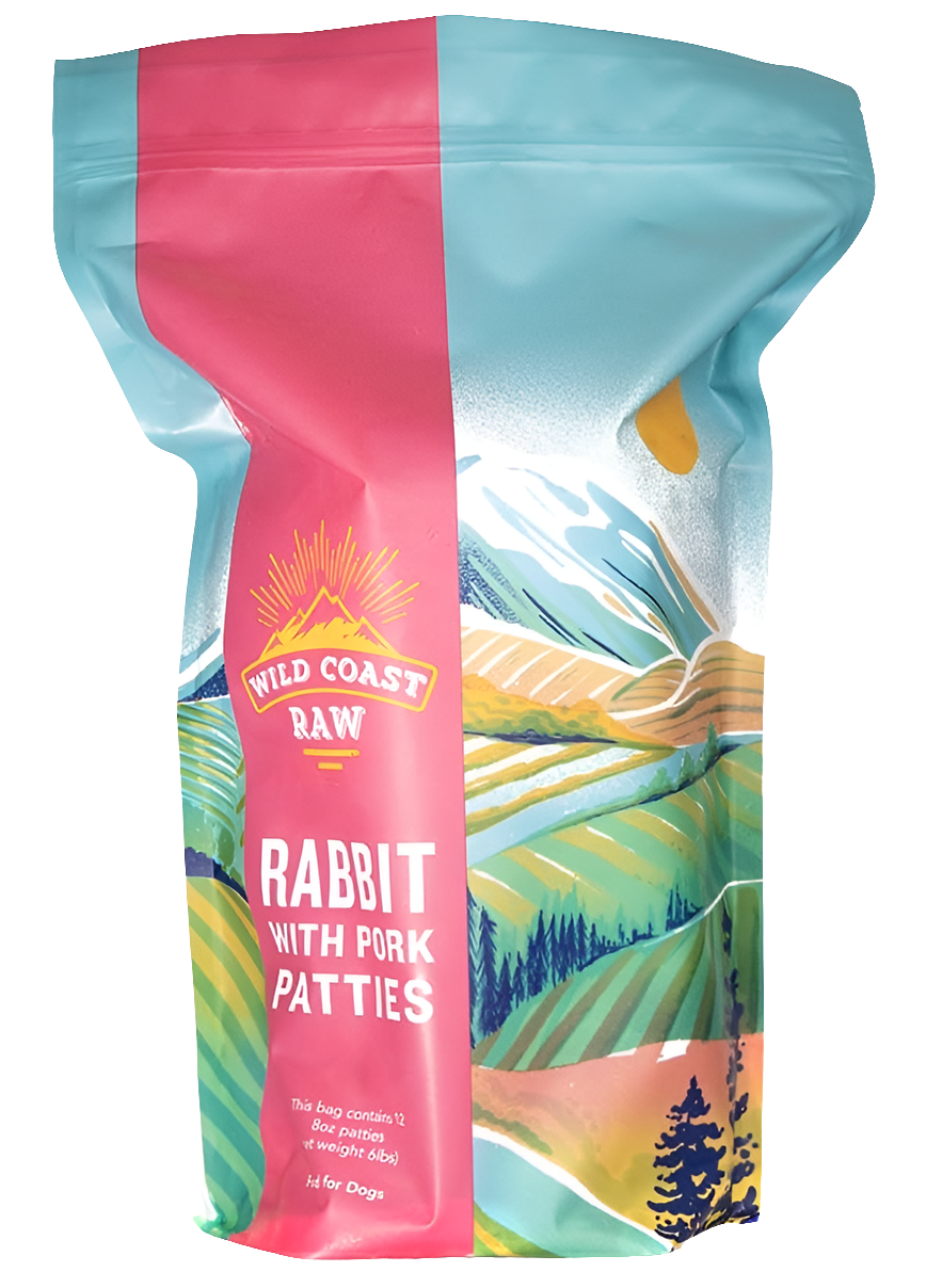 Wild Coast Rabbit and Pork 6lb Patties