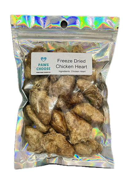 Freeze Dried Chicken Hearts