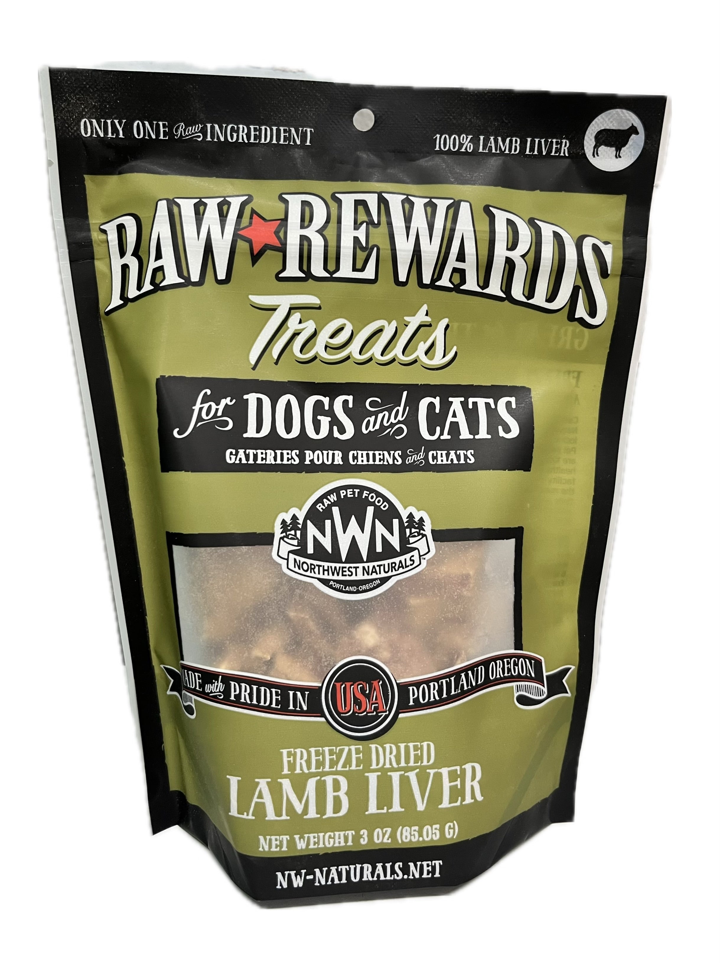 Raw Rewards Lamb Liver